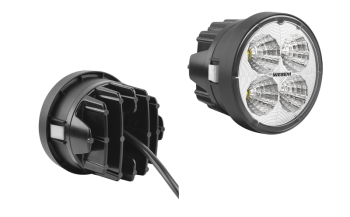 Lampa robocza z diodami LED i przewodem (umocowanie, 2 zatrzaski)